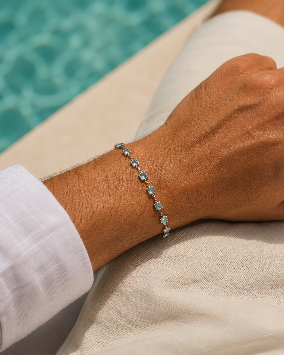 The Stone Link Bracelet